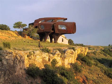 metal sculpture house in texas|steel house lubbock.